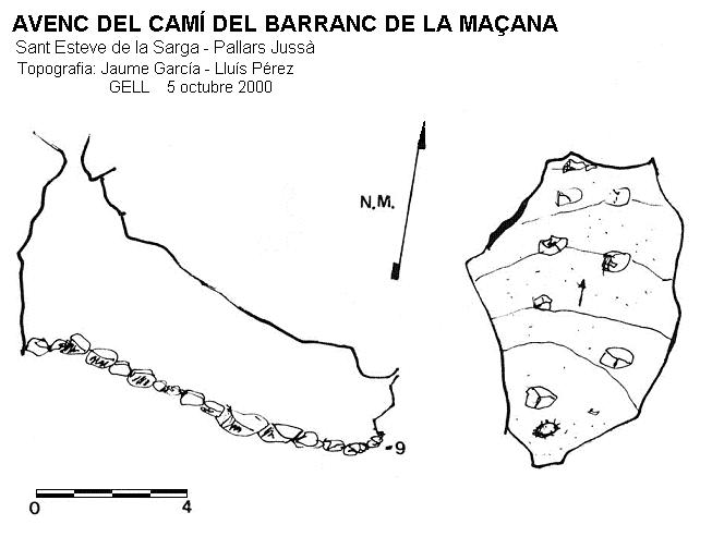 topo 0: Avenc del Camí del Barranc de la Maçana