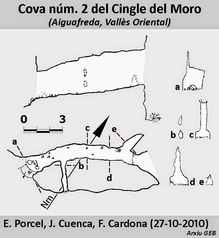 topo 0: Cova Nº2 del Cingle del Moro