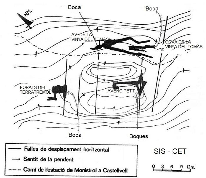 topo 1: Cova de la Vinya d'en Tomàs