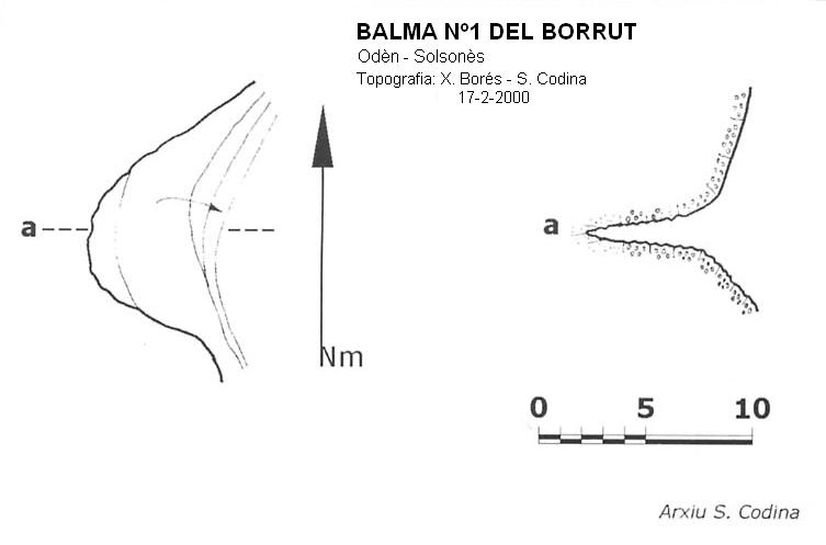 topo 0: Balma Nº1 del Borrut