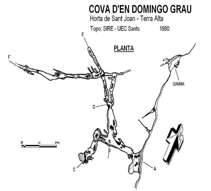 topo 1: Cova d'en Domingo Grau