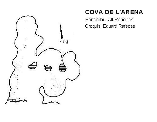 topo 0: Cova de l'Arena
