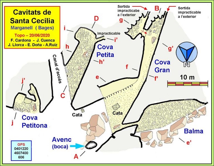 topo 1: Coves de Santa Cecília