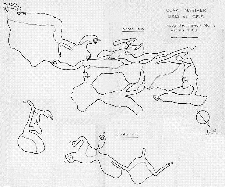 topo 3: Cova de Mariver de Martís