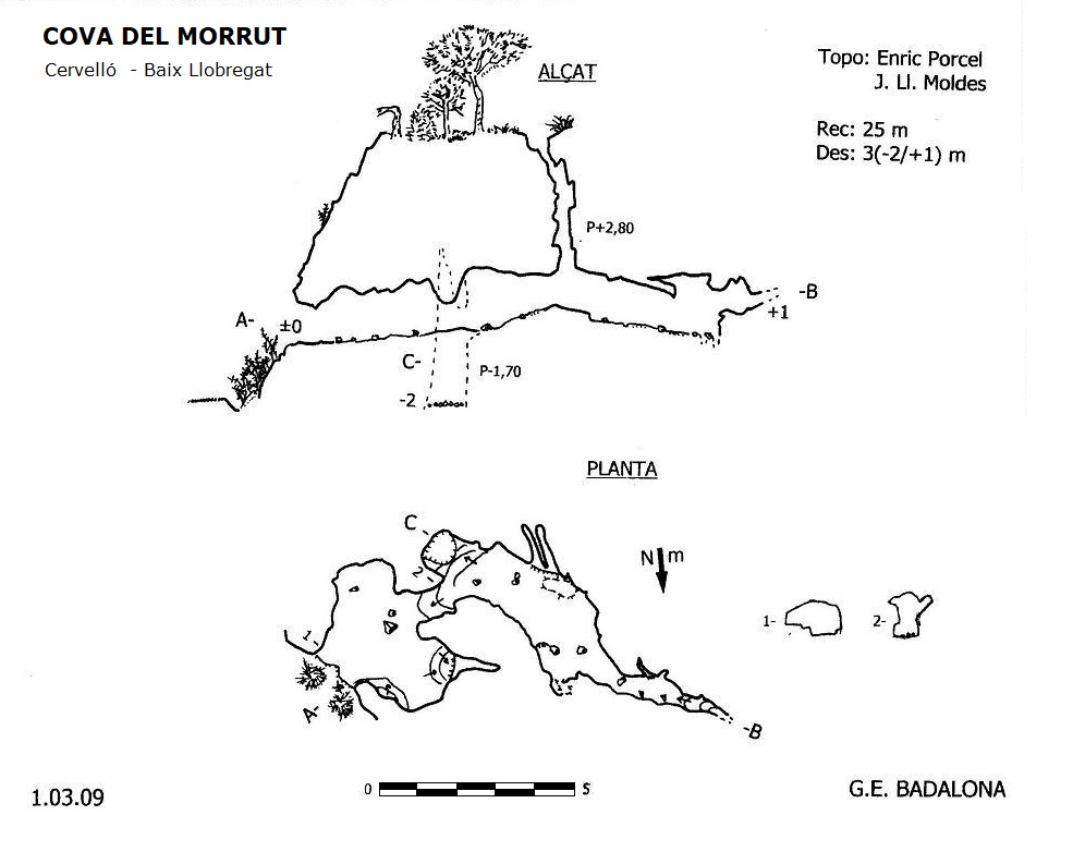 topo 1: Cova del Morrut