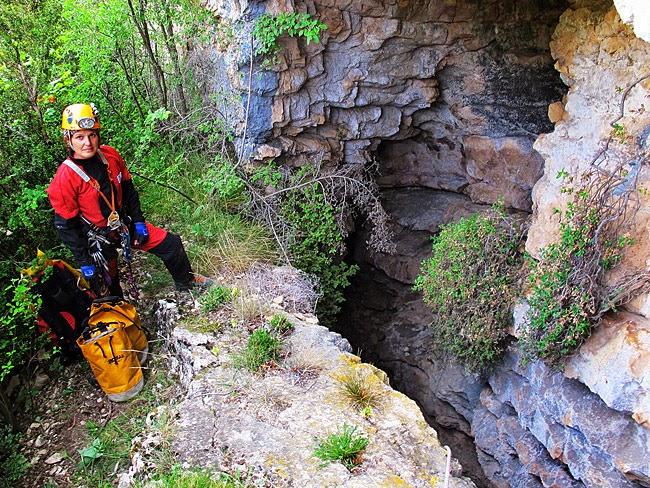 foto 1: Avenc del Cingle de Roca Alta