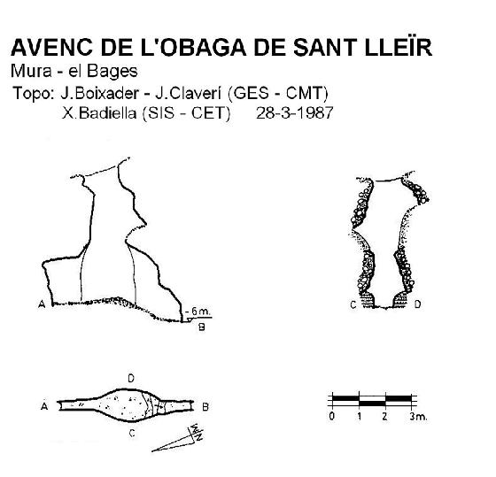 topo 0: Avenc de l'Obaga de Sant Lleïr