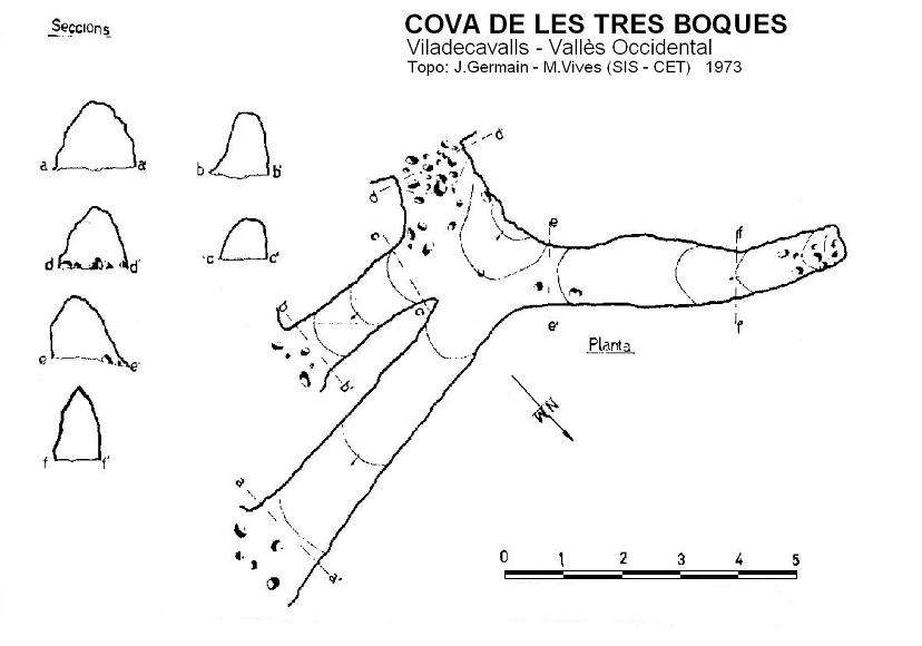 topo 0: Cova de les Tres Boques