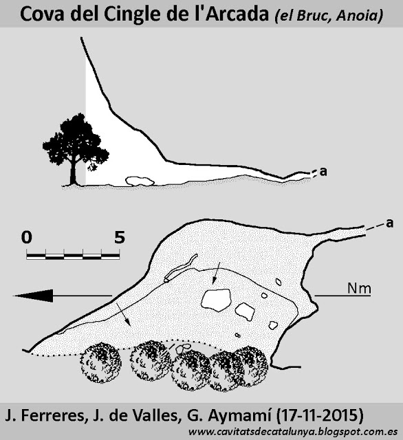 topo 0: Cova del Cingle de l'arcada