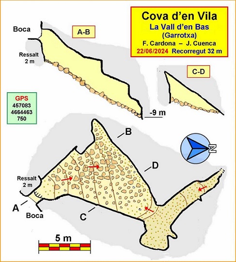 topo 0: Cova d'en Vila