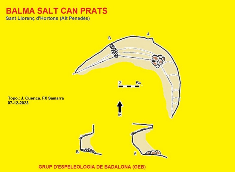 topo 0: Balma del  Salt de Can Prats
