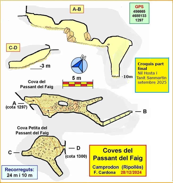 topo 0: Coves del Passant del Faig