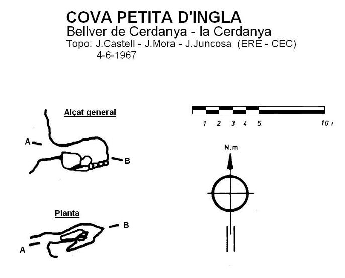 topo 0: Cova Petita d'Ingla