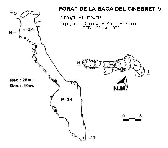 topo 0: Forat de la Baga del Ginebret 9