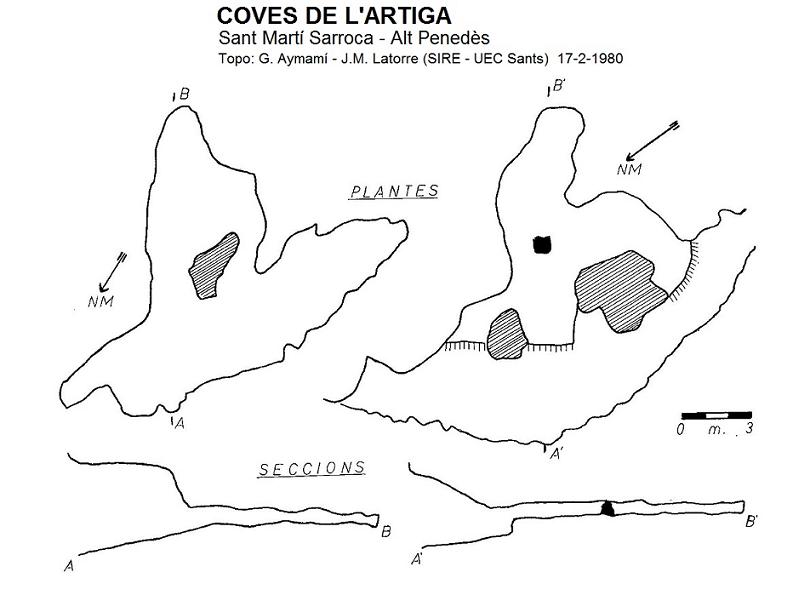 topo 0: Coves de l'Artiga