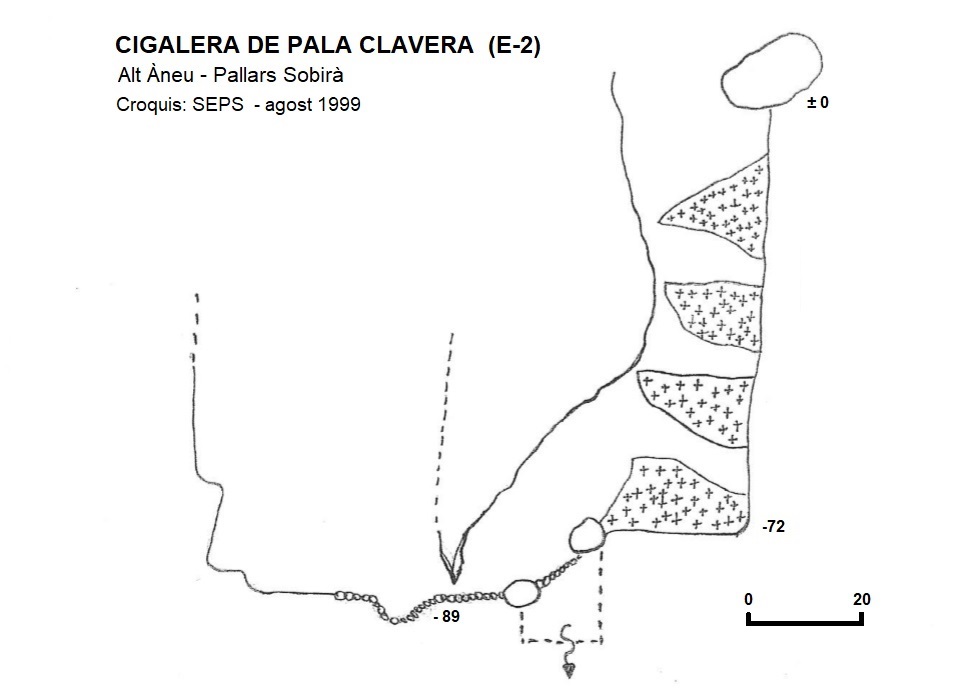 topo 1: Cigalera de Pala Clavera