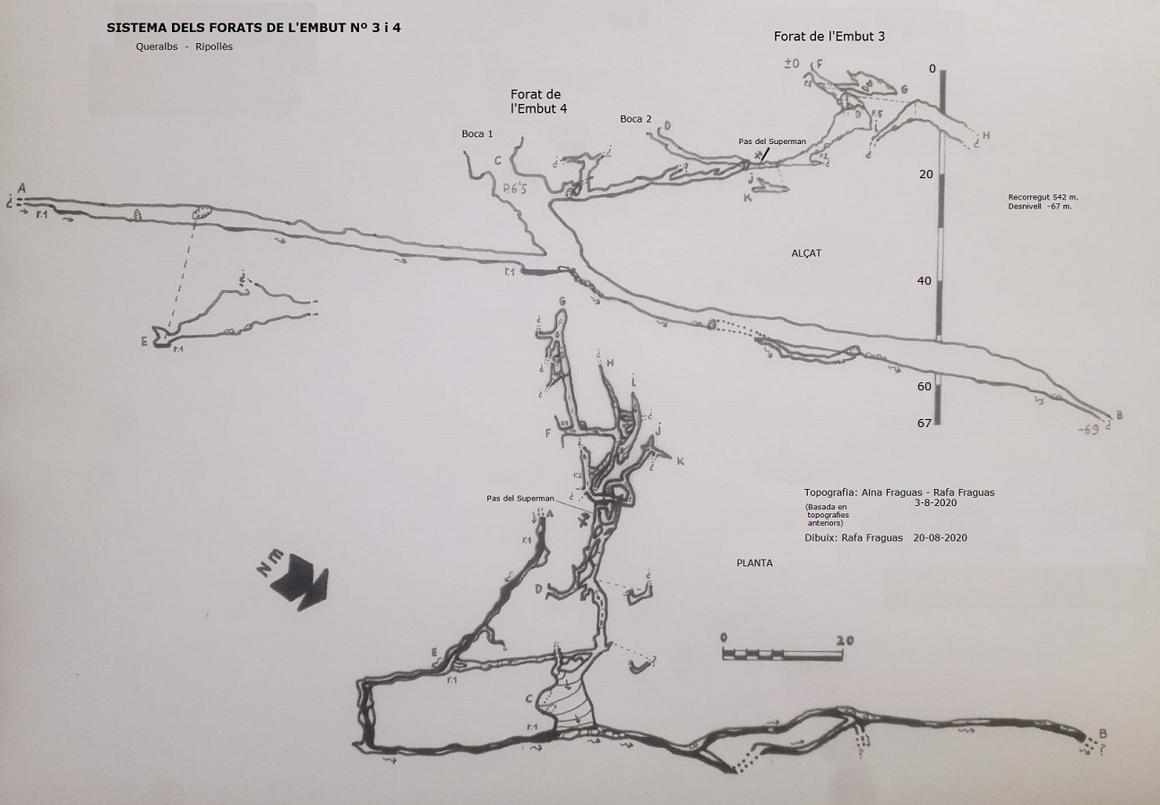 topo 0: Sistema dels Forats Nº3 I Nº4 de l'Embut