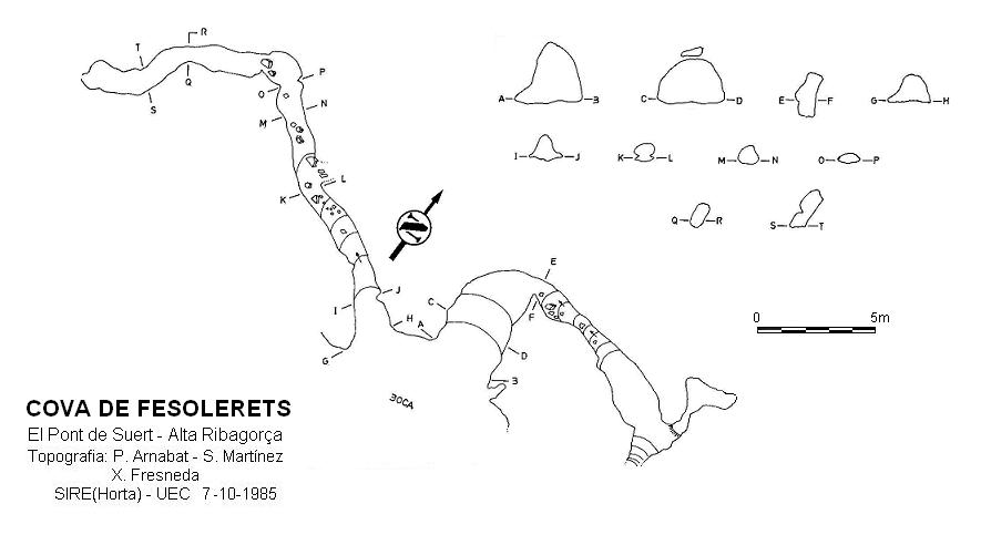 topo 0: Cova de Fesolerets
