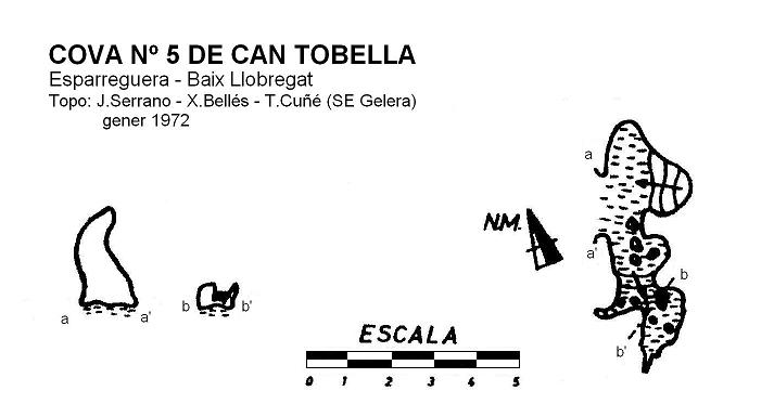 topo 0: Cova Nº5 de Can Tobella