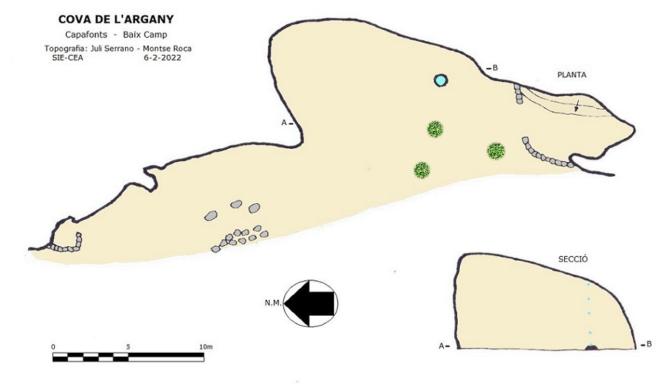 topo 0: Cova de l'Argany