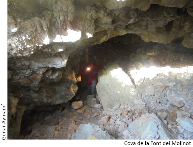 foto 1: Cova de la Font del Molinot