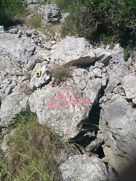 foto 1: Avenc del Torrent del Coll de la Creu