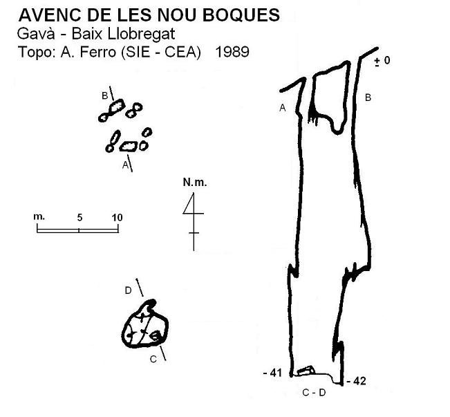 topo 0: Avenc de les Nou Boques