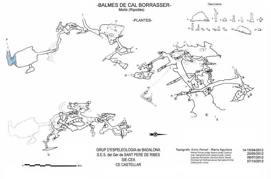 topo 1: Baumes del Borrasser