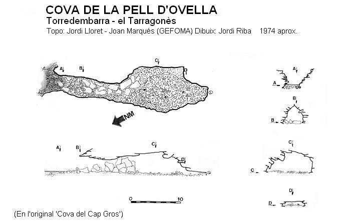 topo 0: Cova de la Pell d'ovella