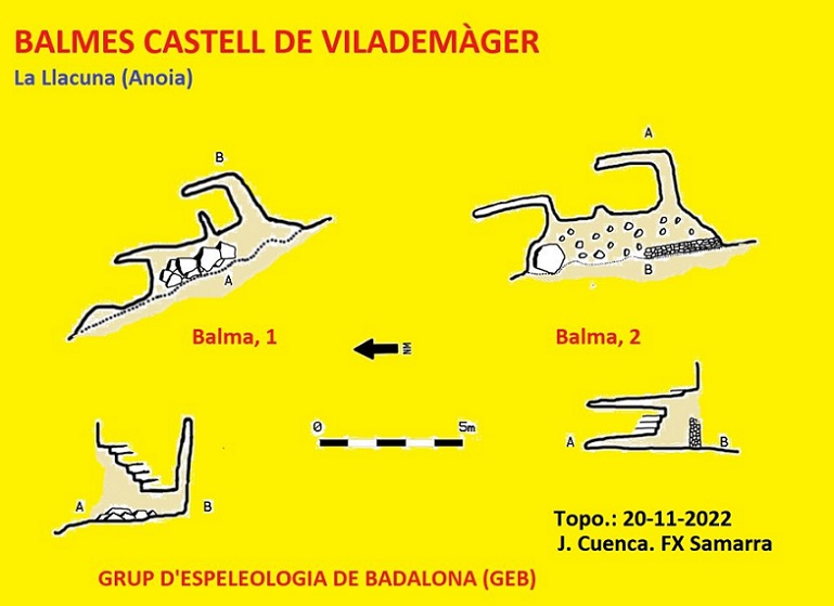 topo 0: Balmes del Castell de Vilademàger