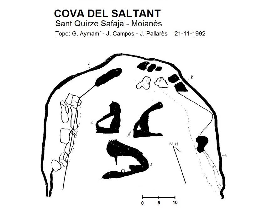 topo 0: Cova del Saltant