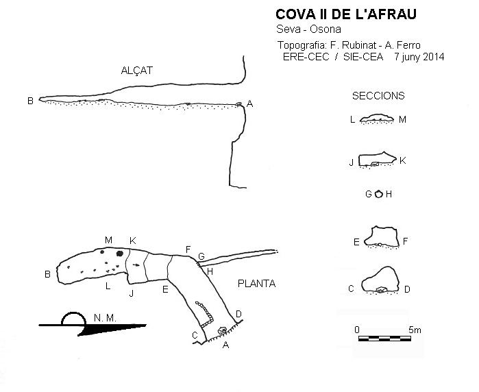 topo 0: Cova Ii de l'Afrau