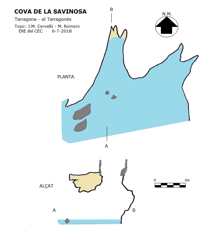 topo 0: Cova de la Savinosa