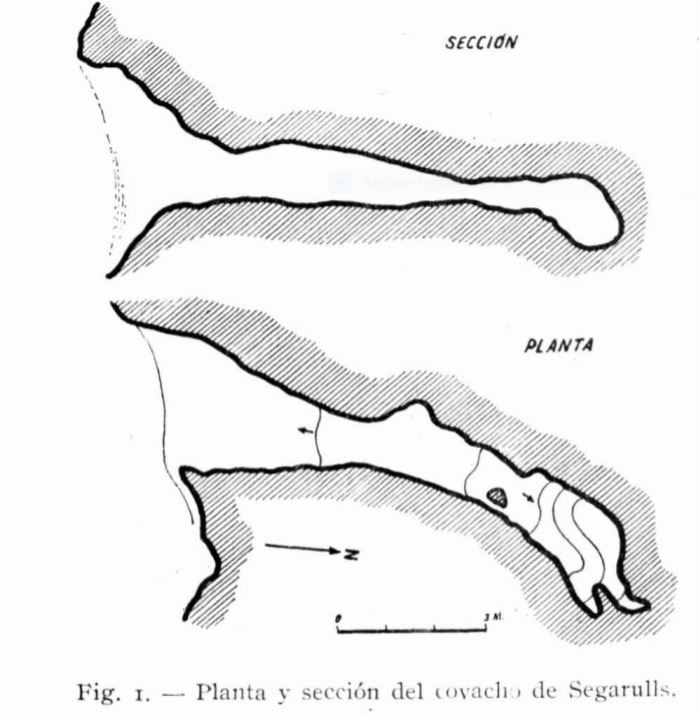 topo 1: Cova de Segarulls