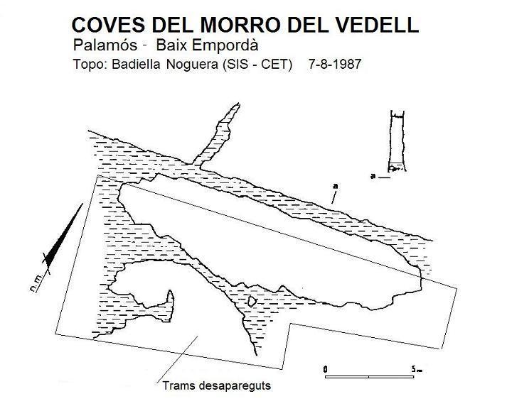 topo 0: Coves del Morro del Vedell