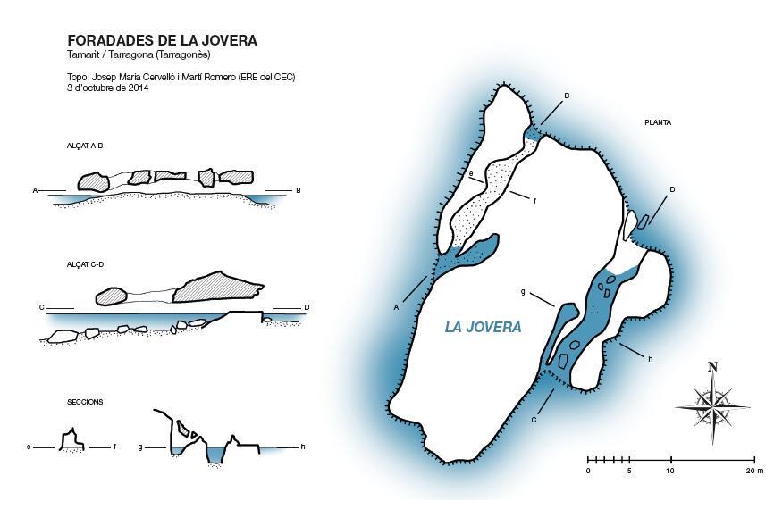 topo 0: Foradades de la Jovera