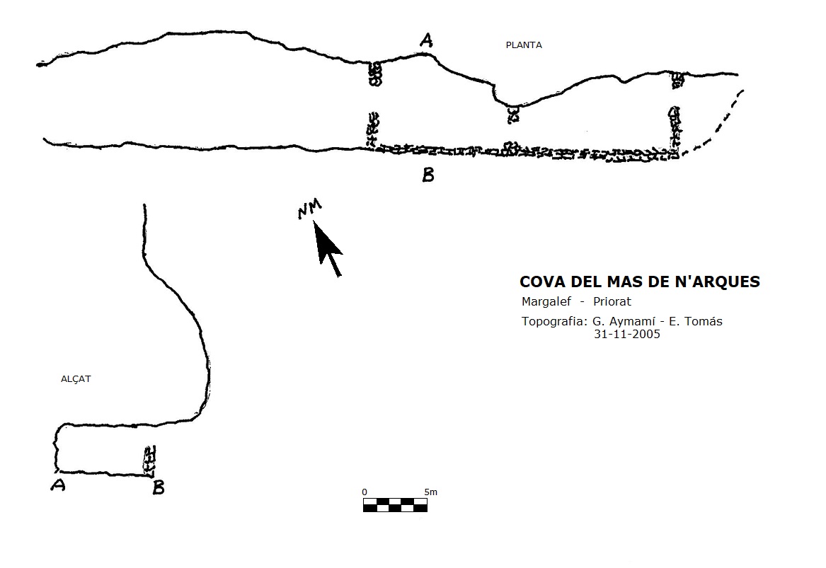 topo 0: Cova de Mas de N'arques