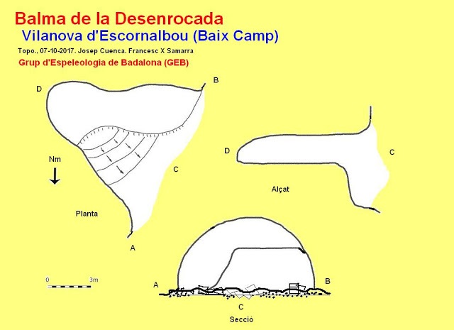 topo 0: Balma de la Desenrocada