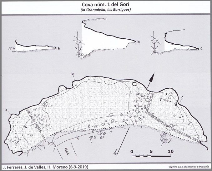 topo 0: Cova Nº1 del Gori