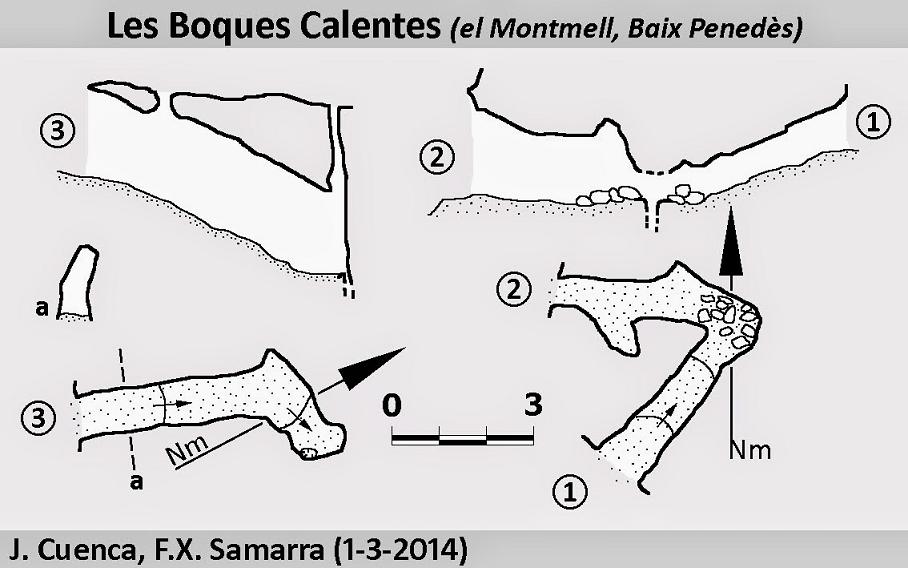 topo 0: les Boques Calentes