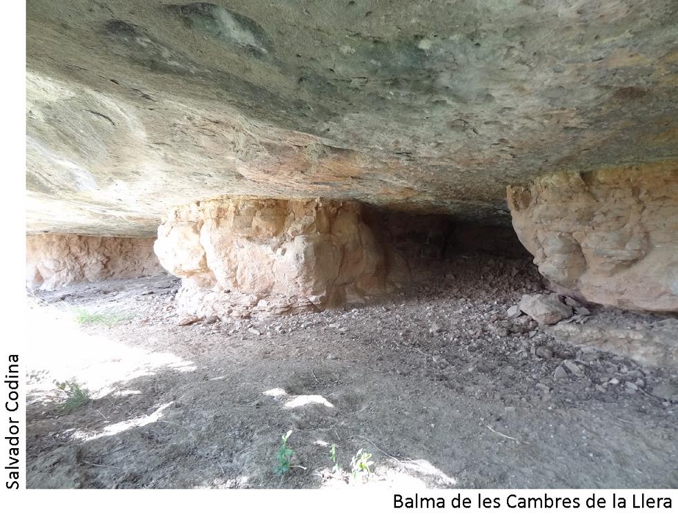 foto 1: Balma de les Cambres de la Llera