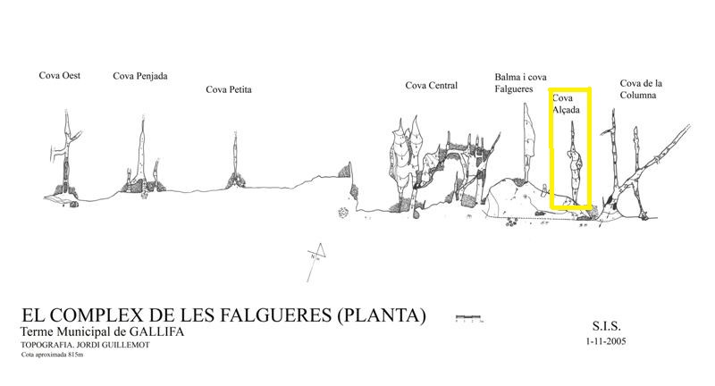 topo 0: Cova Alçada