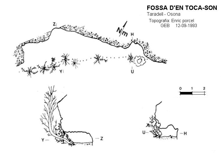 topo 0: Fossa d'en Toca-son