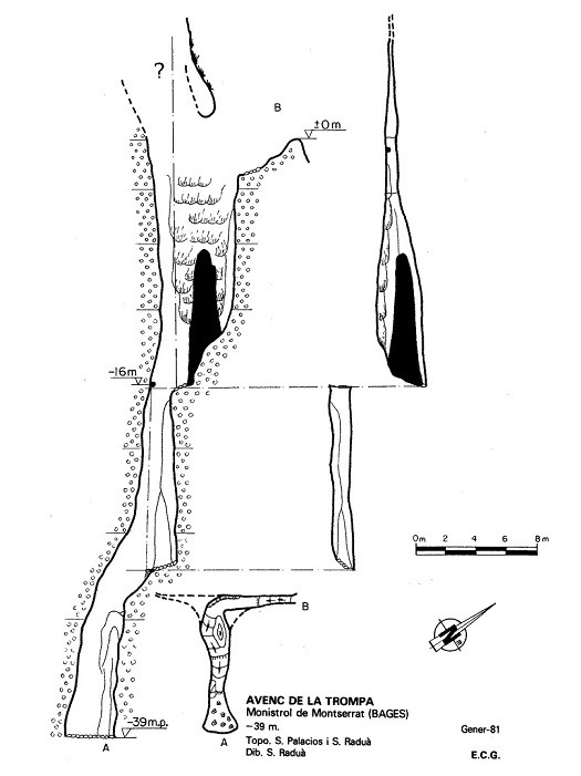 topo 1: Escletxa de Sant Salvador