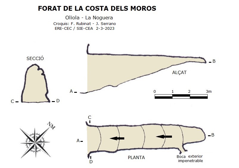 topo 0: Forat de la Costa dels Moros