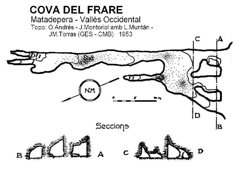 topo 0: Cova del Frare