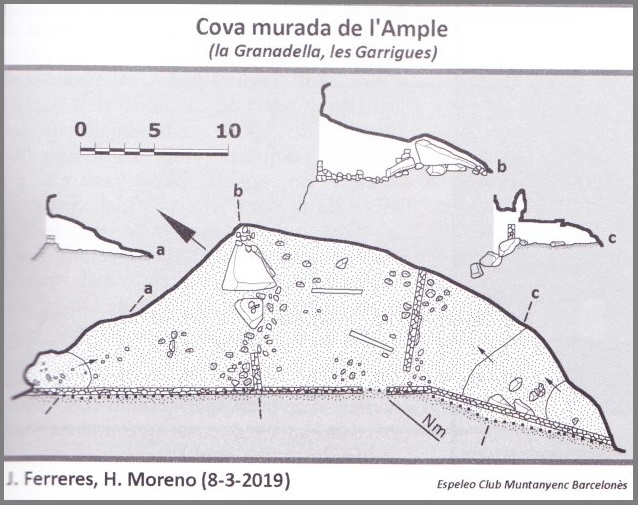 topo 0: Cova Murada de l'ample
