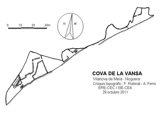 topo 0: Cova de la Vansa