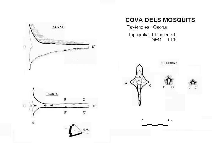 topo 0: Cova dels Mosquits
