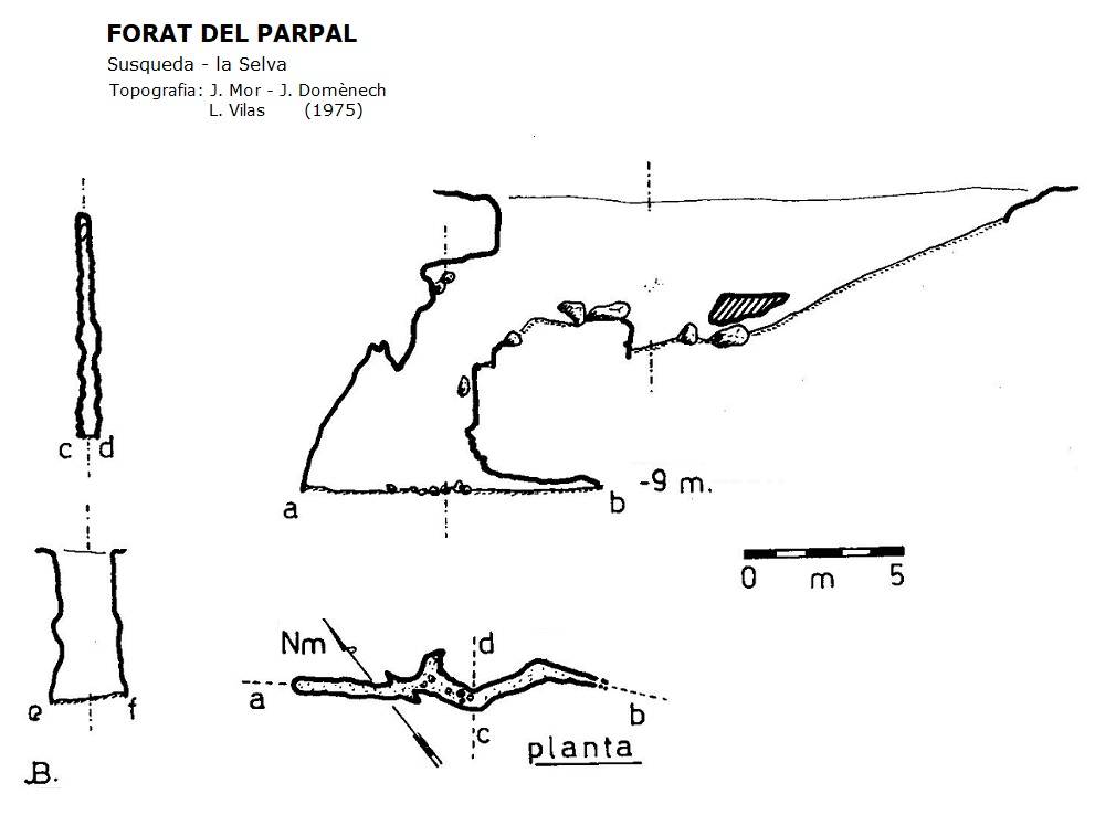 topo 0: Forat del Parpal